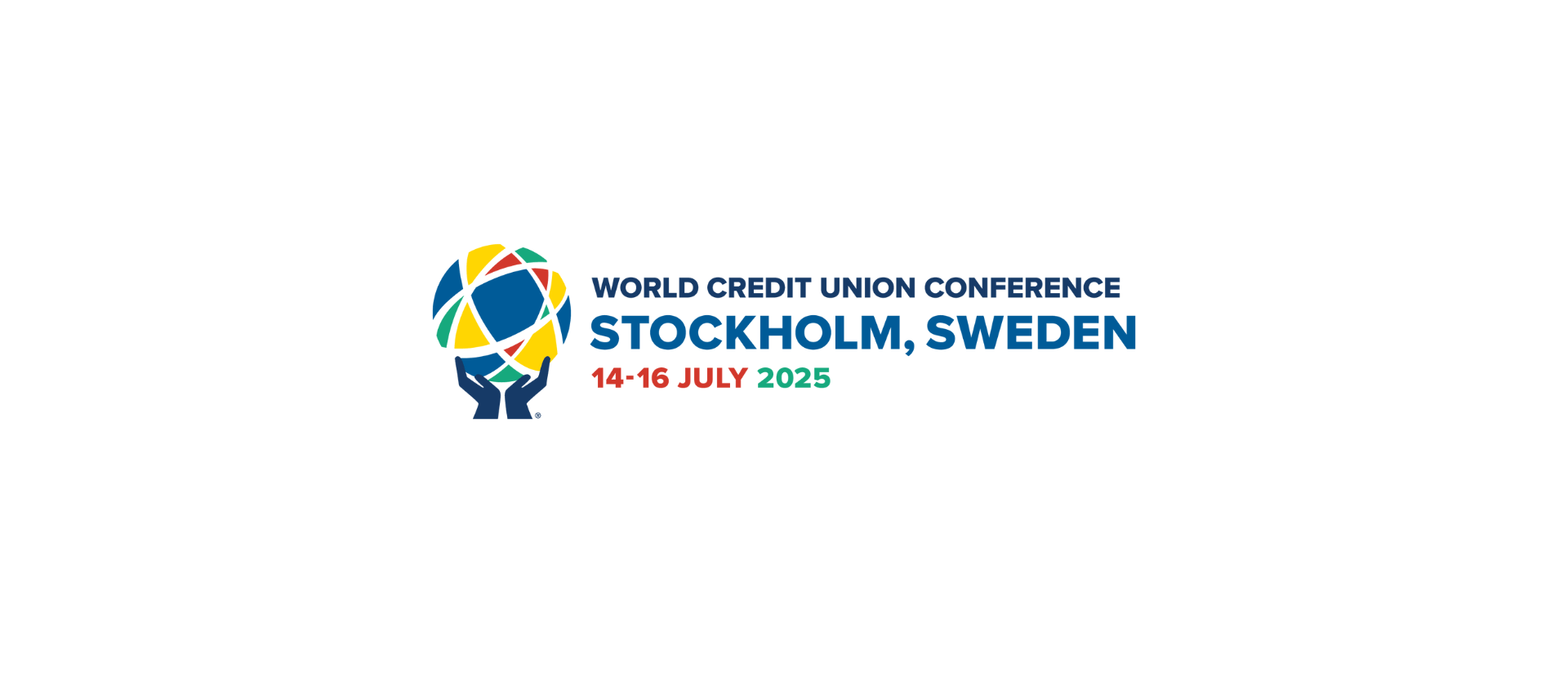 Stockholmassan Event Page Listing (1) Logotyp för World Credit Union Conference i Stockholm 14–16 juli 2025.